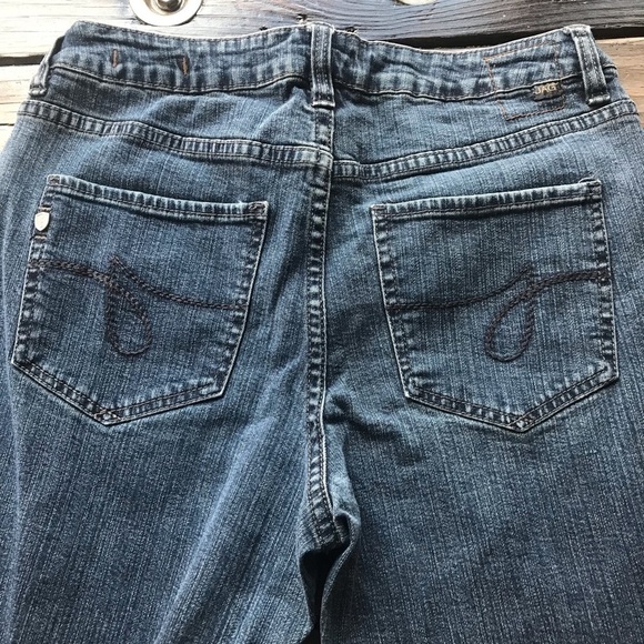 JAG Jeans Mid-rise Straight Leg Stretch Jeans Size 10 - Picture 4 of 10